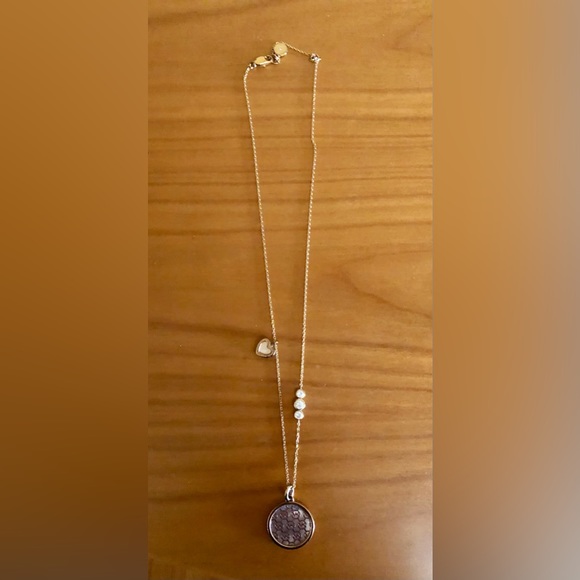 Michael Kors rose gold heart charm necklace - Picture 5 of 5